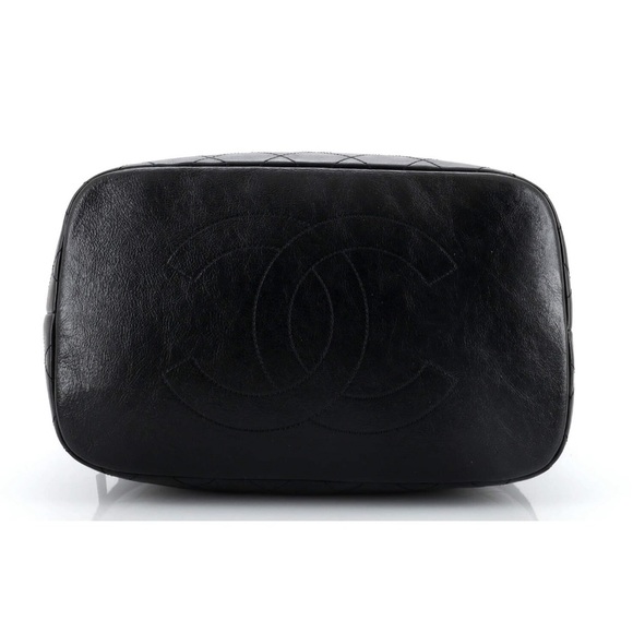 Chanel Tote Bag Embroidered Wool with quilted Calfskin Large - Picture 5 of 9